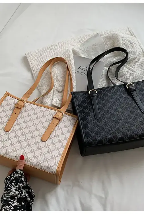 Large Capacity Casual Women Purses Printing Satchel Tote Shoulder Bag and Handbags - Image 3