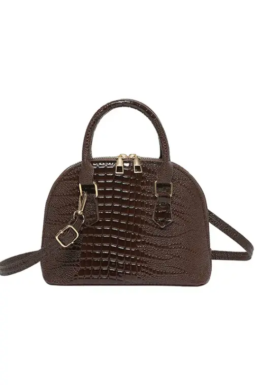 Women's Retro Fashion Shell Bag  New Design Simple Casual PU Shoulder Crossbody Bag - Image 4