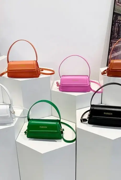 New Arrival Candy Color Underarm Handbags Korean Style Fashion Shoulder Bags for Women