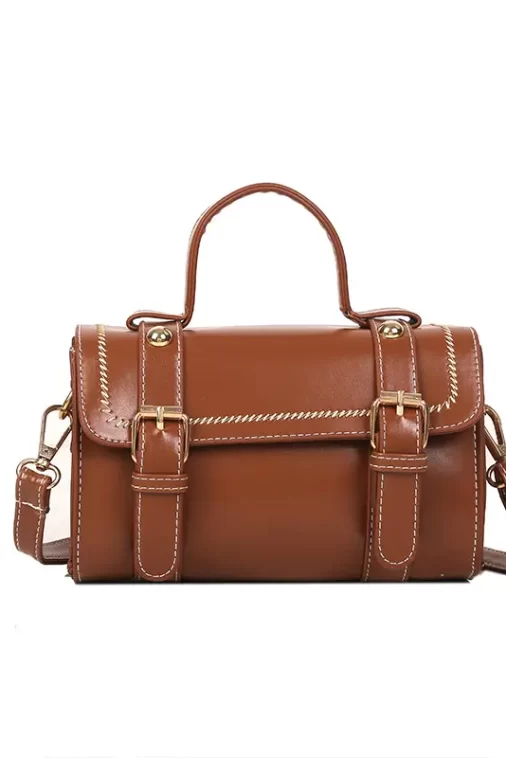 New western style slung bag online celebrity small black bag quality joker pillow handbag
