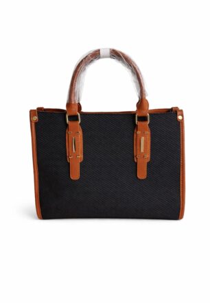 Elegant Structured Handbag with Dual Handles